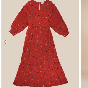 Bobo Choses Woman AW20 Embroidery Long Dress NEW